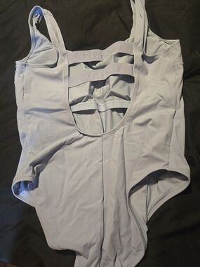 Calvin Klein Light Blue Strappy Swimsuit